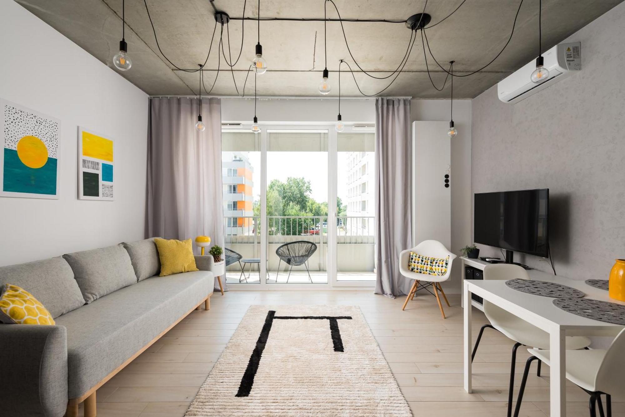 Lotnisko Chopina Stylish Appartement Warschau